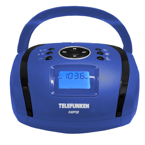 

Аудиомагнитола TELEFUNKEN TF-SRP3449, синий