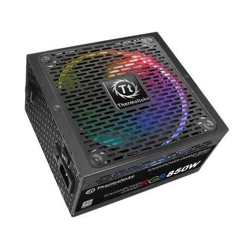 фото Блок питания thermaltake toughpower rgb, 850вт, 140мм, черный, retail [ps-tpg-0850f1fape-1]