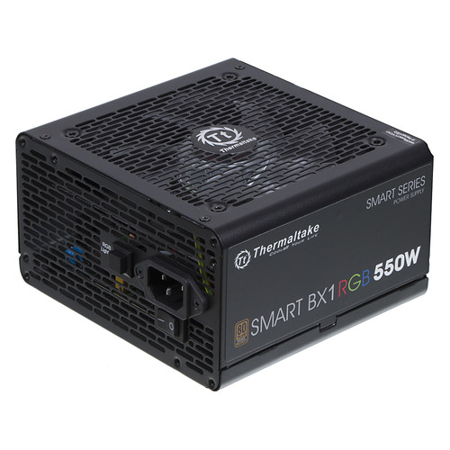 фото Блок питания thermaltake smart bx1 rgb, 550вт, 120мм, черный, retail [ps-spr-0550nhsabe-1]