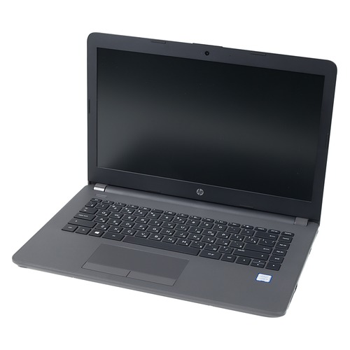 

Ноутбук HP 240 G6, 14", Intel Core i5 7200U 2.5ГГц, 4Гб, 128Гб SSD, Intel UHD Graphics 620, DVD-RW, Windows 10 Professional, 4QX60EA, черный
