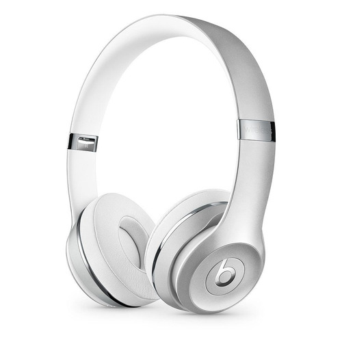 

Наушники с микрофоном BEATS Solo3, 3.5 мм/Bluetooth, накладные, серебристый [mneq2ee/a]