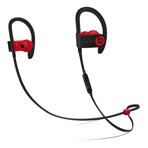 фото Наушники с микрофоном beats powerbeats 3 decade collection, bluetooth, вкладыши, черный/красный [mrq92ee/a]