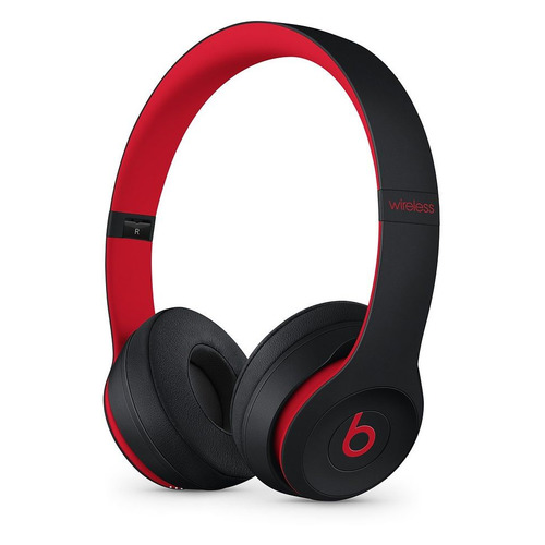 

Наушники с микрофоном BEATS Solo3 Decade Collection, 3.5 мм/Bluetooth, накладные, черный/красный [mrqc2ee/a]