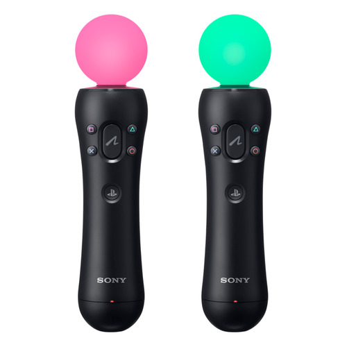 фото Геймпад беспроводной playstation move, для playstation 4, черный [ps719924265]