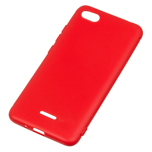 

Чехол (клип-кейс) BORASCO Mate, для Xiaomi Redmi 6A, красный [34877]