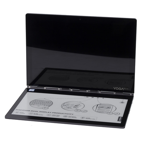 

Планшет LENOVO Yoga Book YB-J912L, 4GB, 256Гб, 3G, 4G, Windows 10 серый [za3t0059ru]