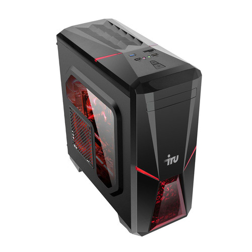 

Компьютер IRU Premium 515, Intel Core i5 8500, DDR4 8ГБ, 240ГБ(SSD), NVIDIA GeForce GTX 1060 - 6144 Мб, Windows 10 Home, черный [1090309], 515