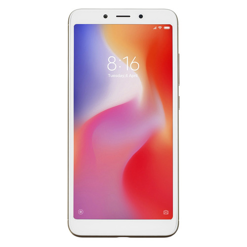 

Смартфон XIAOMI Redmi 6A 2/32Gb, золотистый