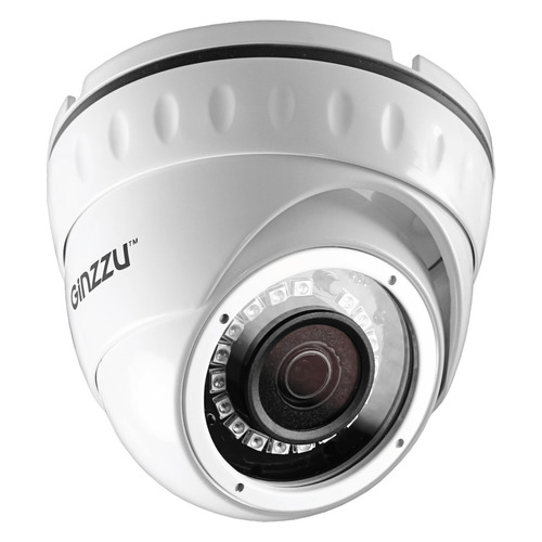 

Камера видеонаблюдения GINZZU HAD-2035S, 1080p, 3.6 мм, белый, HAD-2035S