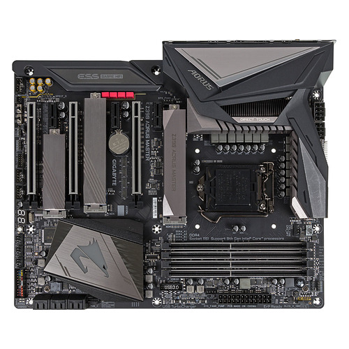 фото Материнская плата gigabyte z390 aorus master, lga 1151v2, intel z390, atx, ret