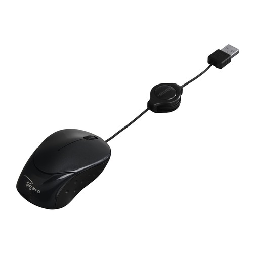 

Мышь HAMA Pesaro, оптическая, проводная, USB, черный [00053938]
