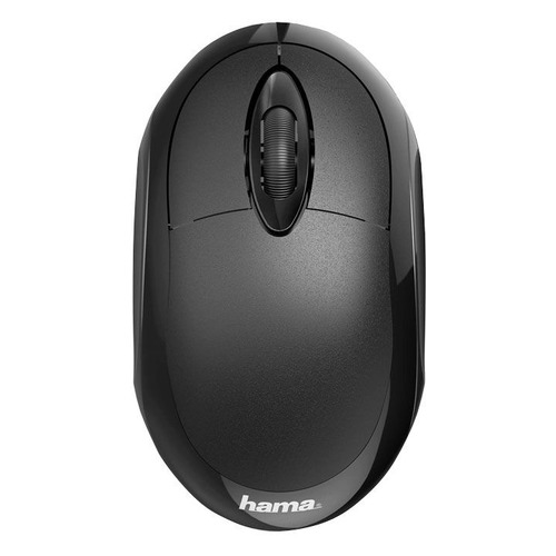 

Мышь HAMA MC-100, оптическая, проводная, USB, черный [00182600], MC-100