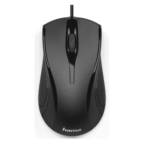 

Мышь HAMA MC-200, оптическая, проводная, USB, черный [00182602], MC-200