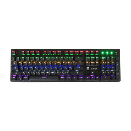 

Клавиатура Oklick 990G RAGE, USB, черный [1091210], 990G RAGE