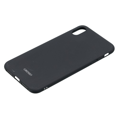 

Чехол (клип-кейс) Gresso Meridian, для Apple iPhone XS Max, черный [gr17mrn362]