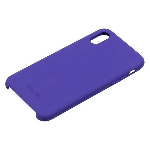 

Чехол (клип-кейс) Gresso Smart, для Apple iPhone X/XS, фиолетовый [gr17smt028]