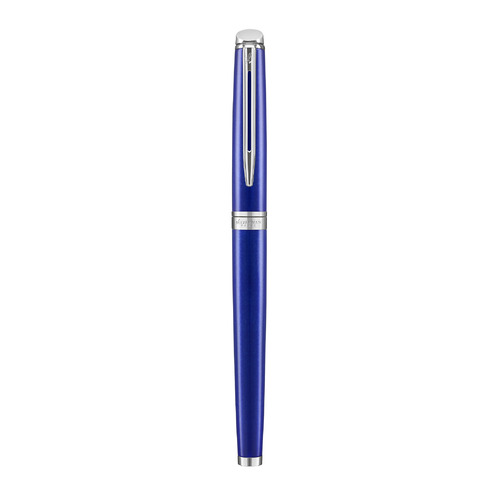 

Ручка перьевая Waterman Hemisphere (2042967) Bright Blue CT F сталь нержавеющая подар.кор.