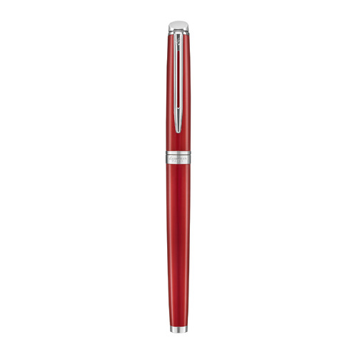 

Ручка перьевая Waterman Hemisphere (2043212) Red Comet CT F сталь нержавеющая подар.кор.