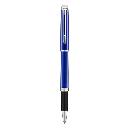 

Ручка роллер Waterman Hemisphere (2042969) Bright Blue CT черные чернила подар.кор.