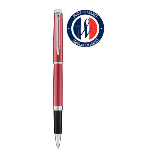 

Ручка роллер Waterman Hemisphere (2043206) Coral Pink CT черные чернила подар.кор.