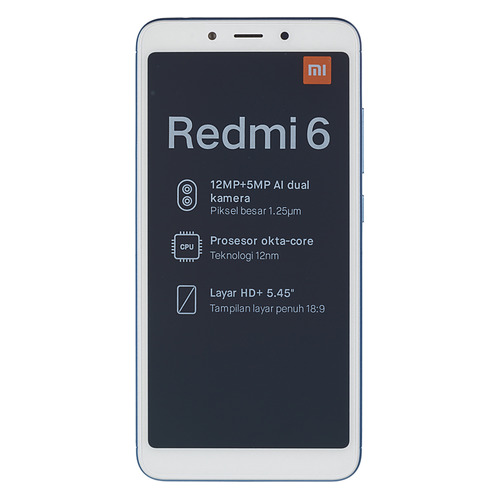 

Смартфон XIAOMI Redmi 6 4/64Gb, синий
