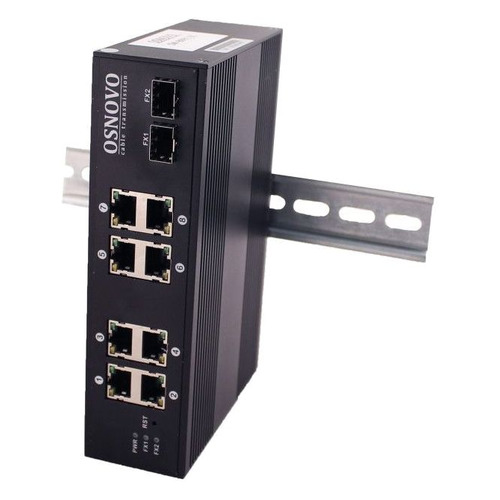 

Коммутатор Osnovo SW-60802/IC 8x100Mb 2SFP 8PoE 200W неуправляемый, SW-60802/IC