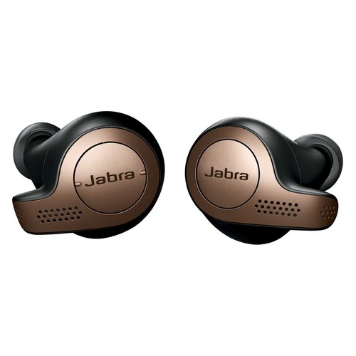 

Наушники с микрофоном JABRA Elite 65t, Bluetooth, вкладыши, черный/медный [100-99000002-60]