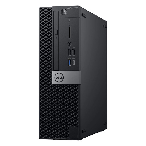 

Компьютер DELL Optiplex 5060, Intel Core i7 8700, DDR4 8Гб, 256Гб(SSD), Intel UHD Graphics 630, DVD-RW, Windows 10 Professional, черный [5060-1134]