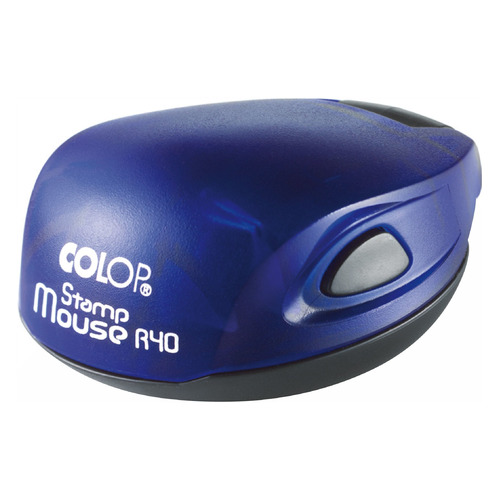 

Печать самонаборная COLOP Stamp Mouse R40/1.5 SET, оттиск 40 мм, шрифт 3.1 мм, 1.5 текста, круглый, синий, Stamp Mouse R40/1.5 SET