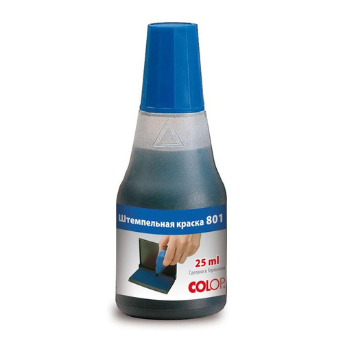 

Краска штемпельная COLOP 801/25ML, синий, 801/25ML