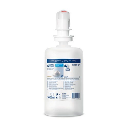

Мыло пена TORK Premium S4 Люкс, цветочное, 1л [520901], S4 Люкс