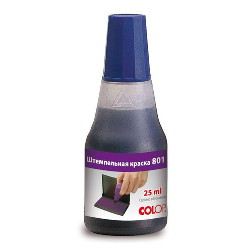 фото Краска штемпельная colop 801/25ml