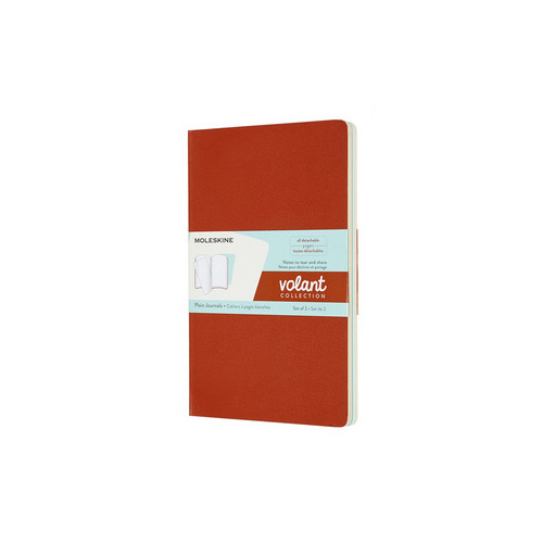 

Блокнот MOLESKINE VOLANT, 96стр, без разлиновки, мягкая обложка, оранжевый [qp723f16b24]