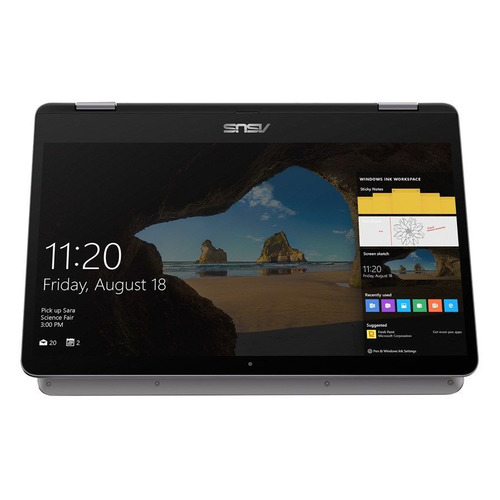 

Ноутбук-трансформер ASUS TP401CA-EC131T, 14", Intel Core i5 7Y54 1.2ГГц, 4Гб, 128Гб eMMC, Intel HD Graphics 615, Windows 10, 90NB0H21-M02870, серый