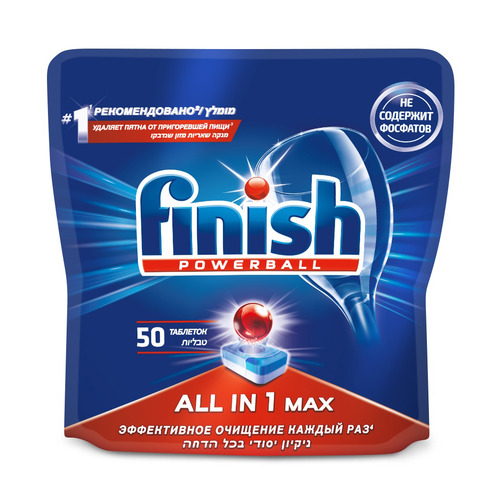 Таблетки Finish All in One Max (упак.:50шт) (3065258)