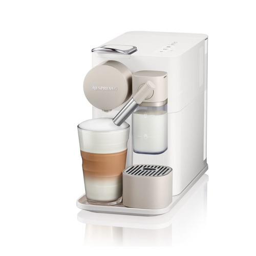 

Капсульная кофеварка DELONGHI Nespresso Latissima one EN500, 1400Вт, цвет: белый [0132193274], one EN500