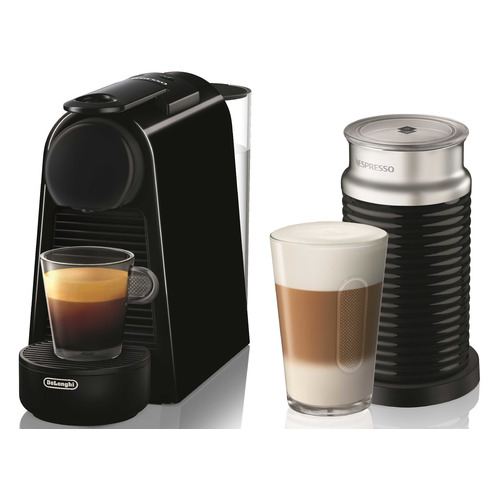 фото Капсульная кофеварка delonghi nespresso essenza mini bundle en85.bae, 1260вт, цвет: черный [0132191769]