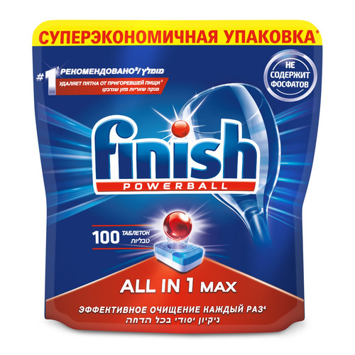 Таблетки Finish All in One Max (упак.:100шт) (3065326)