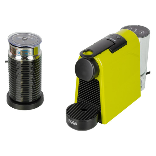 

Капсульная кофеварка DELONGHI Nespresso mini Bundle EN85.LAE, 1260Вт, цвет: зеленый [0132191668], mini Bundle EN85.LAE