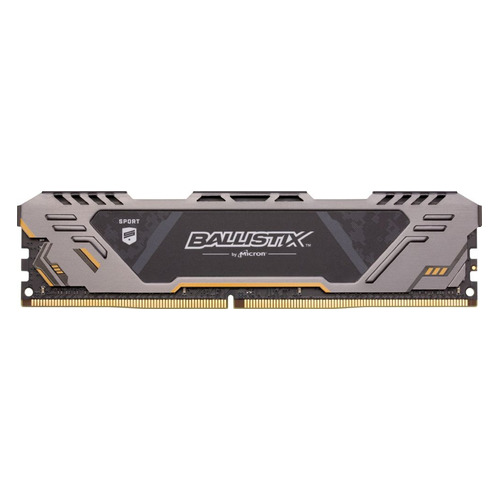 

Модуль памяти CRUCIAL Ballistix Sport AT BLS8G4D26BFSTK DDR4 - 8Гб 2666, DIMM, Ret
