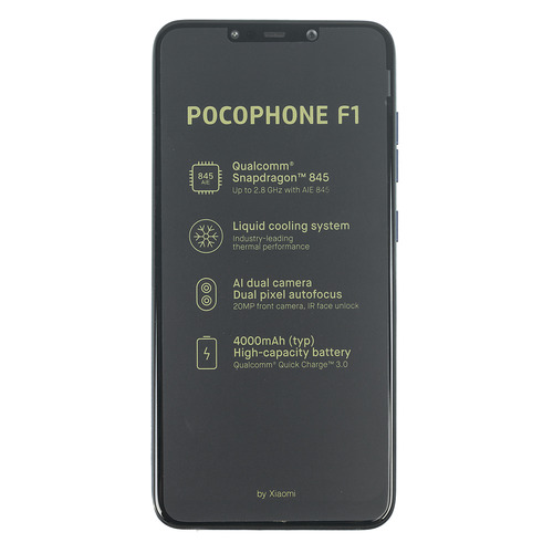 

Смартфон XIAOMI Pocophone F1 128Gb, синий