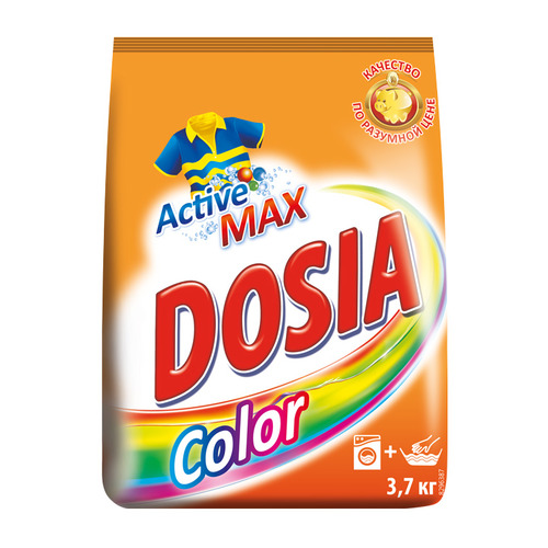 фото Стиральный порошок dosia color, автомат, 3.7кг