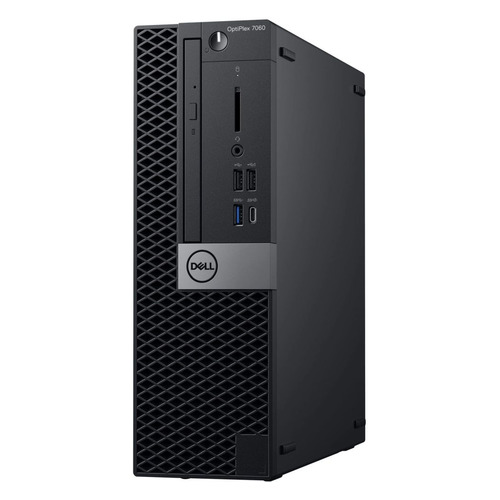 

Компьютер DELL Optiplex 7060, Intel Core i7 8700, DDR4 8Гб, 1000Гб, 256Гб(SSD), AMD Radeon RX 550 - 4096 Мб, DVD-RW, Windows 10 Professional, черный и серебристый [7060-6177]