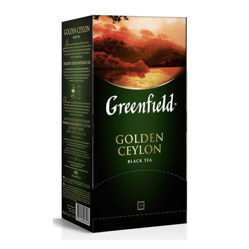 

Чай Greenfield Golden Ceylon черный 25пак. карт/уп. (0352-10) 10 шт./кор., Golden Ceylon