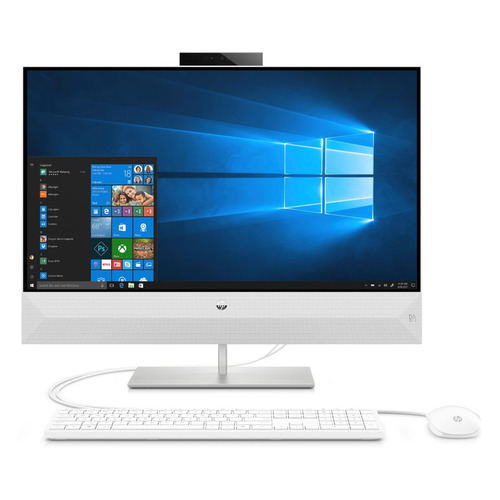 

Моноблок HP Pavilion 27-xa0025ur, 27", Intel Core i3 8100T, 4Гб, 16Гб Intel Optane, 1000Гб, Intel UHD Graphics 630, Windows 10 Plus, белый [4ug69ea]