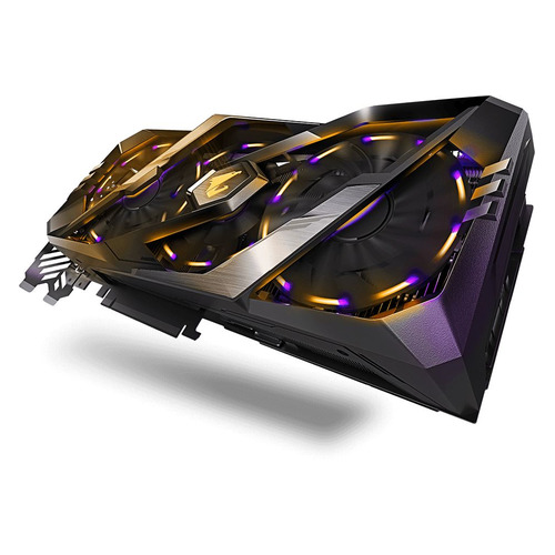 

Видеокарта GIGABYTE nVidia GeForce RTX 2080 , GV-N2080AORUS X-8GC, 8Гб, GDDR6, Ret