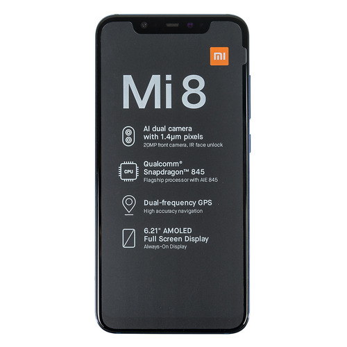 

Смартфон XIAOMI Mi 8 64Gb, синий