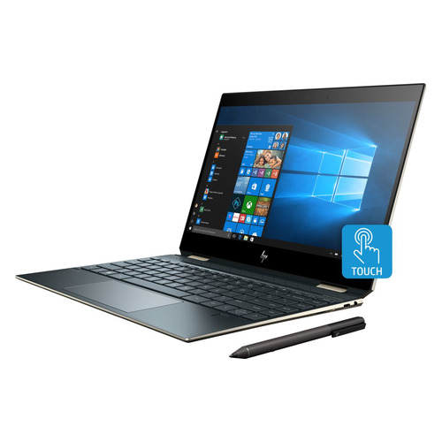 

Ультрабук-трансформер HP Spectre x360 13-ap0005ur, 13.3", IPS, Intel Core i7 8565U 1.8ГГц, 8Гб, 256Гб SSD, Intel UHD Graphics 620, Windows 10, 5MN82EA, синий