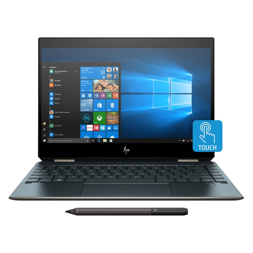 

Ультрабук-трансформер HP Spectre x360 13-ap0011ur, 13.3", IPS, Intel Core i7 8565U 1.8ГГц, 16Гб, 512Гб SSD, Intel UHD Graphics 620, Windows 10, 5MM30EA, синий