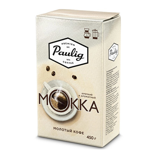 

Кофе молотый PAULIG Mokka, средняя обжарка, 450 гр, Mokka
